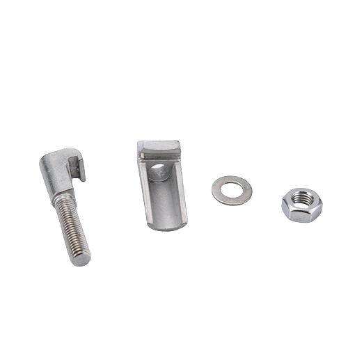 SS304 Stainless Steel Double Claw Clamp Vacuum Caliper Screw Groove ISO Standard Flange Clamp Supplier