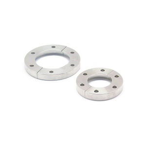 KF Stainless Steel Or Aluminum Vacuum Bulkhead Clamp Diaphragm Pipe with Good Sealing Factory Direct Sales