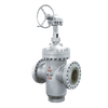 Z943WF-16C Cast Steel Manual Flat Plate Parallel Slide Slab Gate Valve with Diversion Holes Warehouse