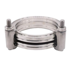 Stainless Steel ISO Standard Vacuum KF10 Flanges Supplied by The Manufacturer