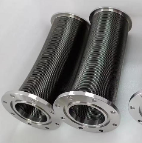 CF Ultra Flexible Vacuum Bellow 304 Stainless Steel Vacuum Edge Welded Bellows