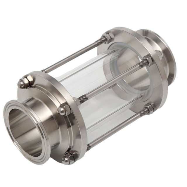 Sanitary Stainless Steel Tri-Clamp Sight Glass Protective Cover for Storage and Shipping Dust Proo