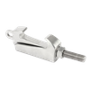 SS304 Stainless Steel Double Claw Clamp Vacuum Caliper Screw Groove ISO Standard Flange Clamp Supplier
