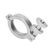OEM Double Nut Vacuum Clamp Stainless Steel SS304 SS316 Quick Release Clamp Set End Buckle Factory