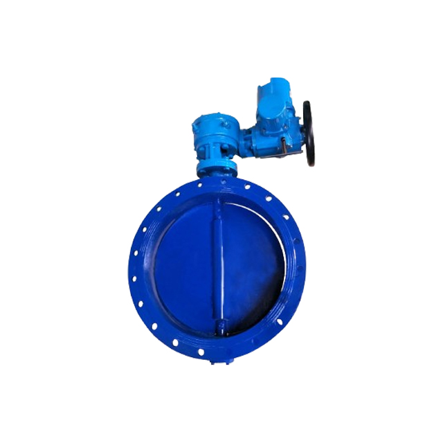 DN200-DN3000 1.0Mpa Electric Flange Ventilation Butterfly Valve Is Used for Air, Gas, Flue Gas, Etc. Factory