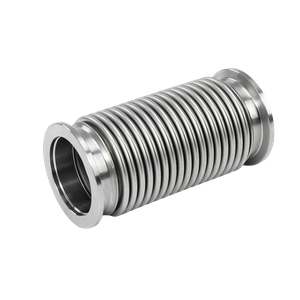Sanitary Stainless Steel 304 316 Metal ISO Vacuum Bellows Expansion Joint Bellows with Flange Connection Factory