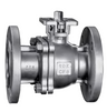 OEM Q41F-10K Japanese standard Floating Flange Ball Valve with Soft Sealing Stainless steel Factory