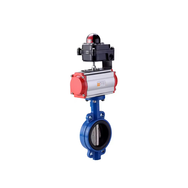 D671 High Quality Stainless Steel Pneumatic Actuator Butterfly Valve Stainless Steel Pneumatic Butterfly Valve Factory