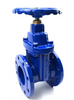 Z45X-16Q International Standard Ductile Iron Manual Concealed Stem Soft Seal Gate Valve Warehouse