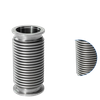 Sanitary Stainless Steel 304 316 Metal ISO Vacuum Bellows Expansion Joint Bellows with Flange Connection Factory