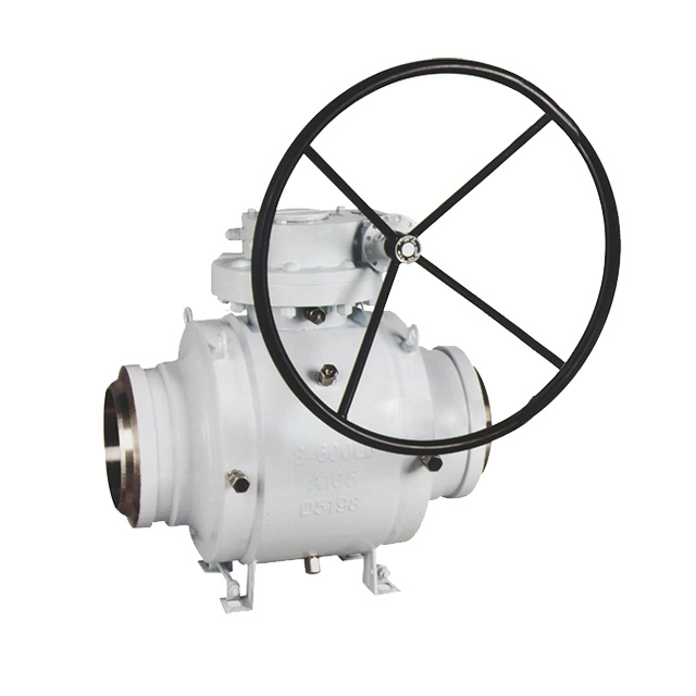 American standard cylindrical body fully welded fixed ball valve