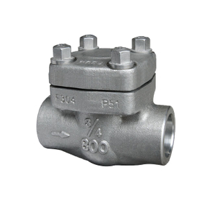Forged steel weld lift check valve
