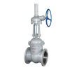 Z541H-16C Carbon Steel WCB Open-stem Gate Valve Handwheel Bevel Gear Rising Stem Gate Valve