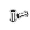  Sanitary Stainless Steel 304 SS316L KF16 Full Nipple Tri-clamp Pipe Fitting Vacuum Straight Fittings Supplier