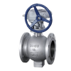 PQ340H-150LB Manual Stainless Steel Flange Ball Valve Cast Steel Fixed Metal Soft Sealing Ball Valve Eccentric Half Ball Valve Factory