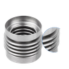 OEM 304 Stainless Steel Hydroformed Quick Bellows Coupling Type Metal Damping Bellows Factory