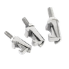 SS304 Stainless Steel Double Claw Clamp Vacuum Caliper Screw Groove ISO Standard Flange Clamp Supplier